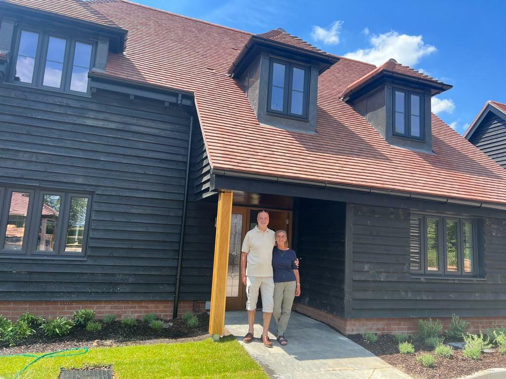 Mr and Mrs Emery to Swan Meadows, Amberley Antler Homes