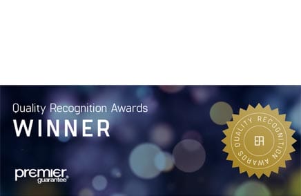 Premier Guarantee - Quality Recognition Award 2022