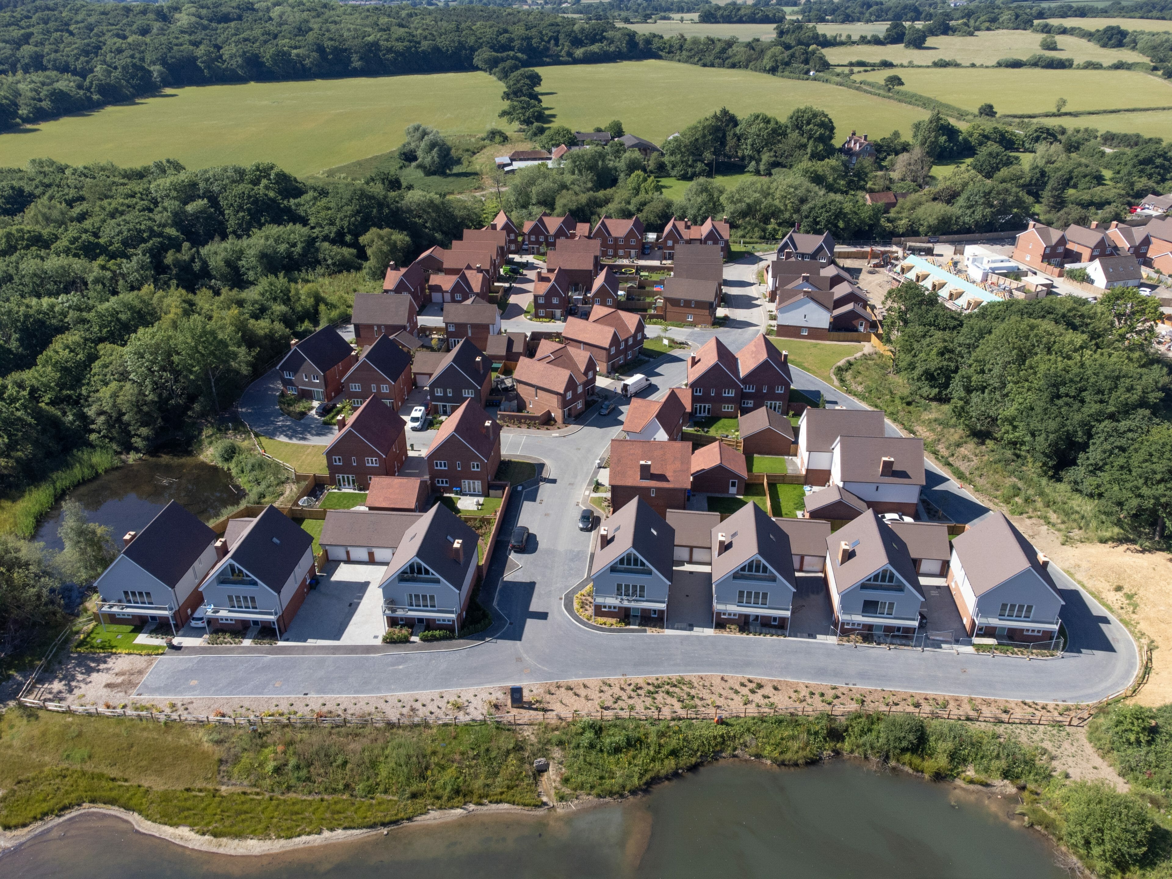 Old Hamsey Lakes, South Chailey Antler Homes