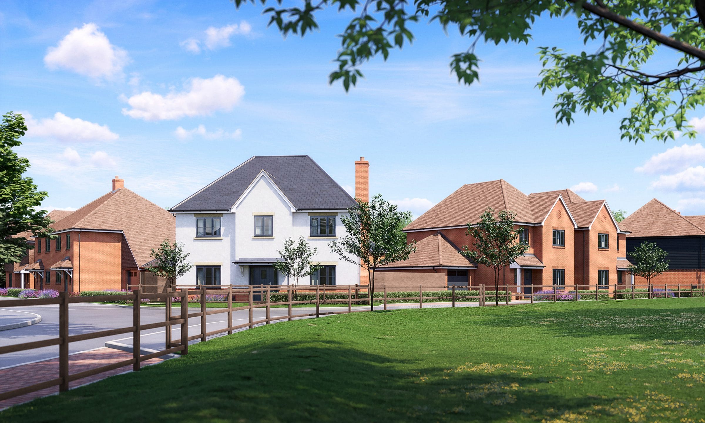 First look at Kingfishers, Ashford Hill Antler Homes